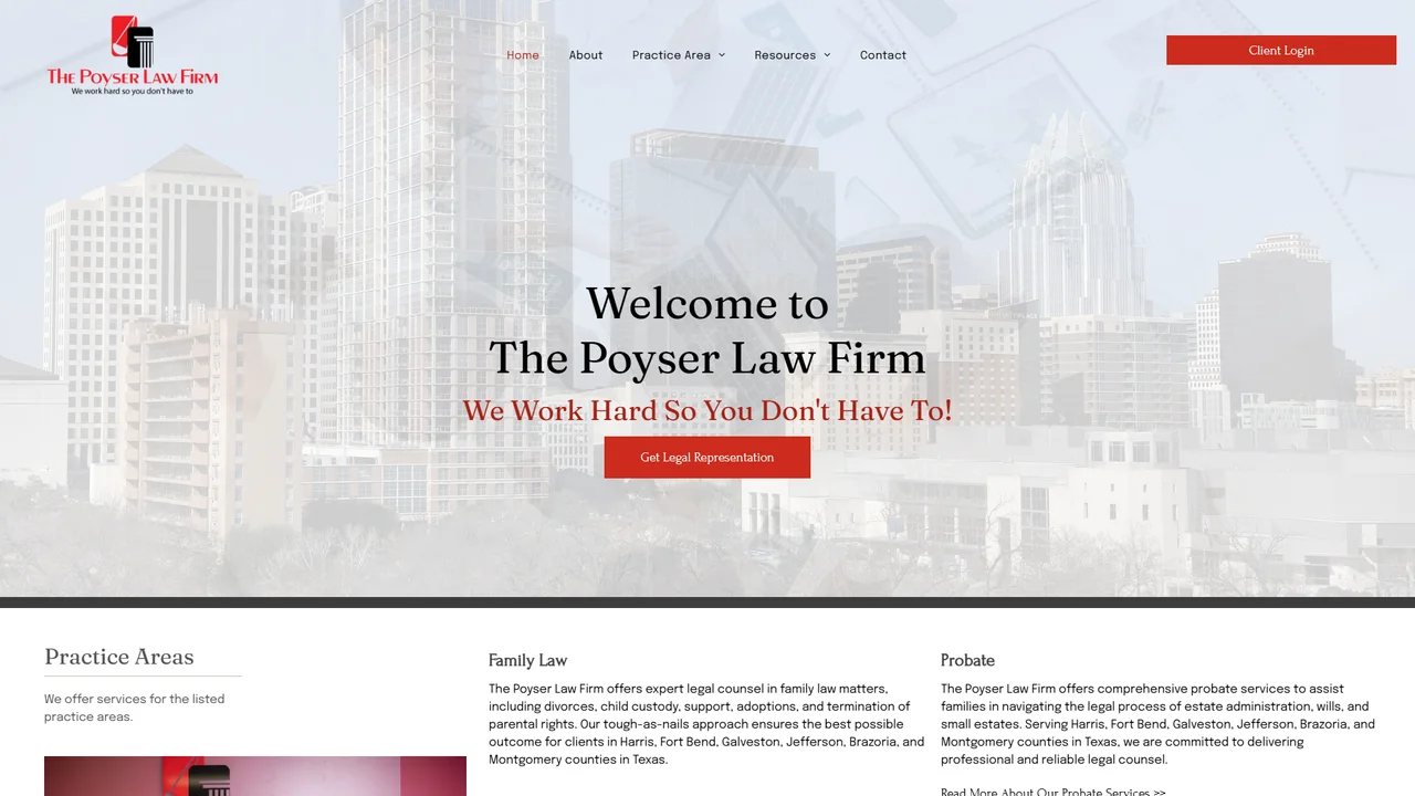 THE POYSER LAW FIRM - Houston, TX office in Houston, Texas