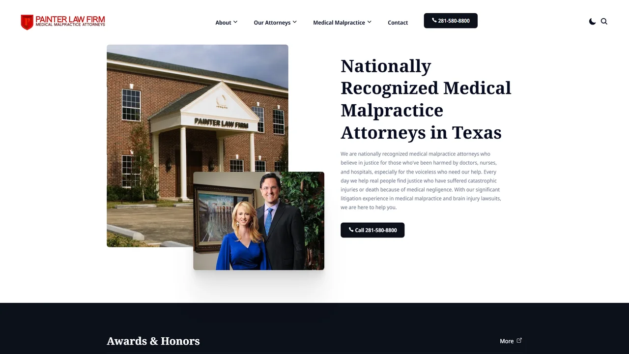 Painter Law Firm Medical Malpractice Attorneys - Houston, TX office in Houston, Texas
