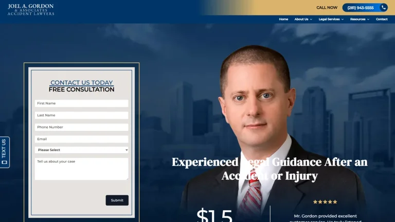 Joel A. Gordon & Associates - Accident Lawyers - Houston, TX - Attorney in Houston