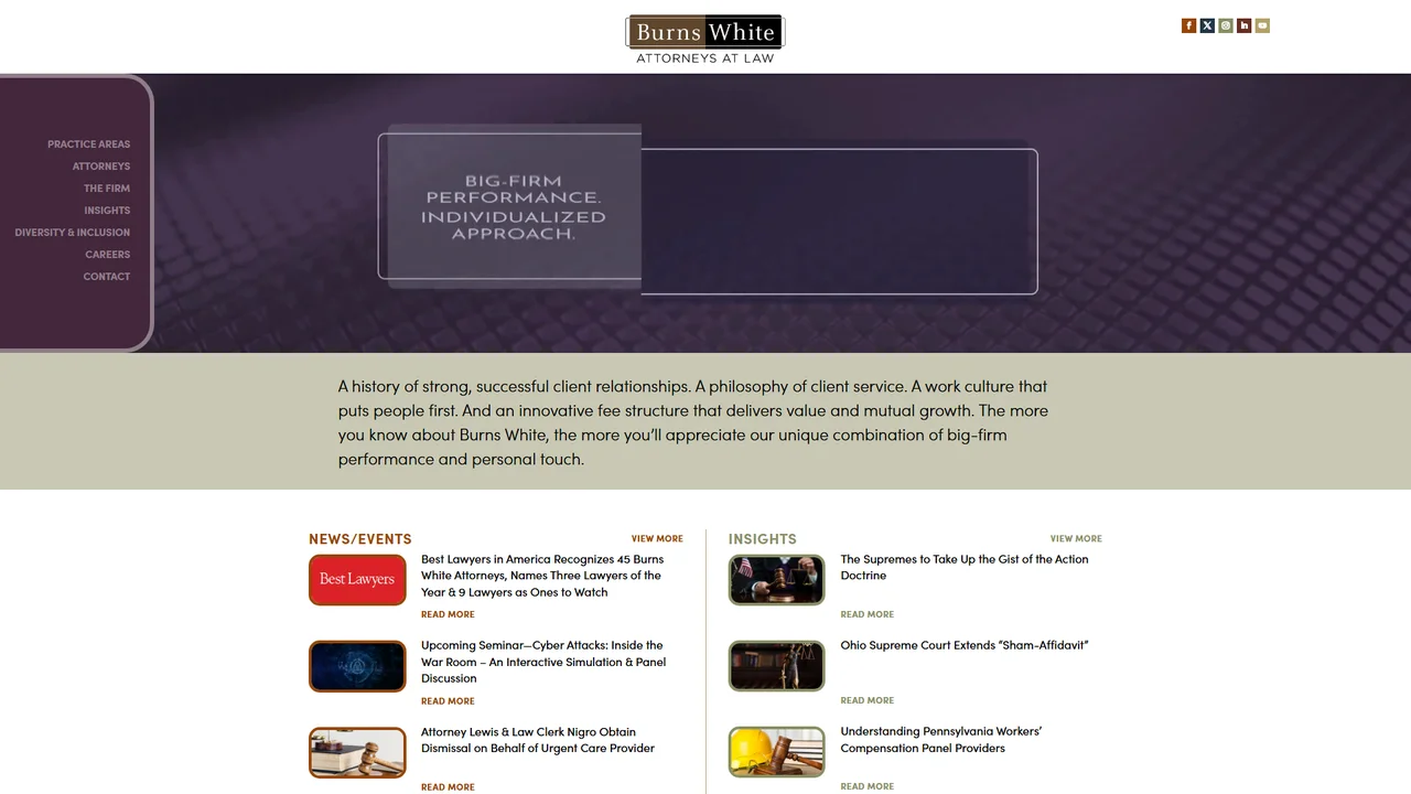 Burns White LLC - Pittsburgh, PA office in Pittsburgh, Pennsylvania