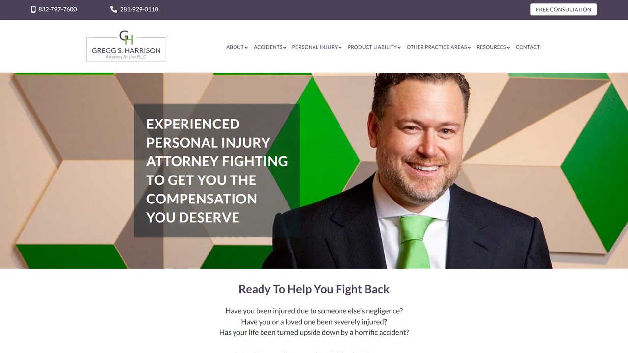 Gregg S. Harrison Law Firm PLLC - Houston, TX office in Houston, Texas