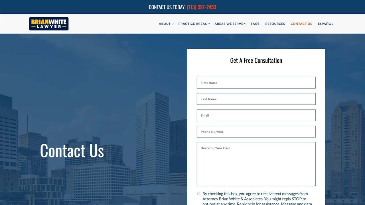 Attorney Brian White Personal Injury Lawyers - East Freeway - Houston, TX office in Houston, Texas
