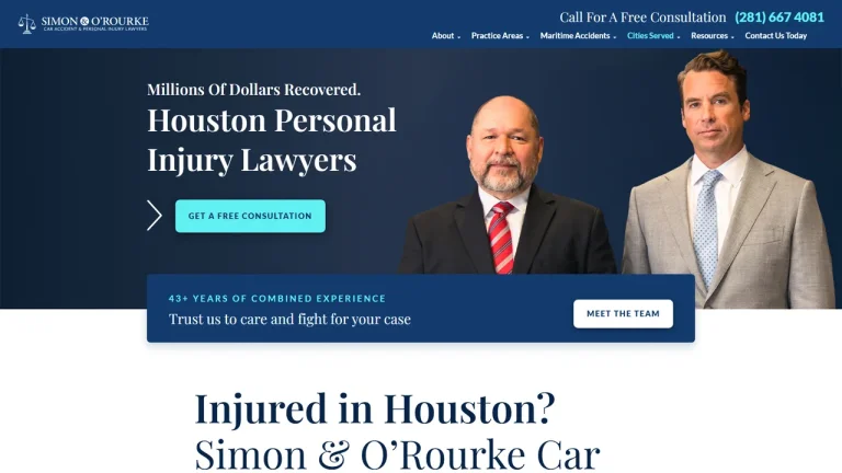 Simon & O'Rourke Car Accident & Personal Injury Lawyers - Houston, TX - Attorney in Houston