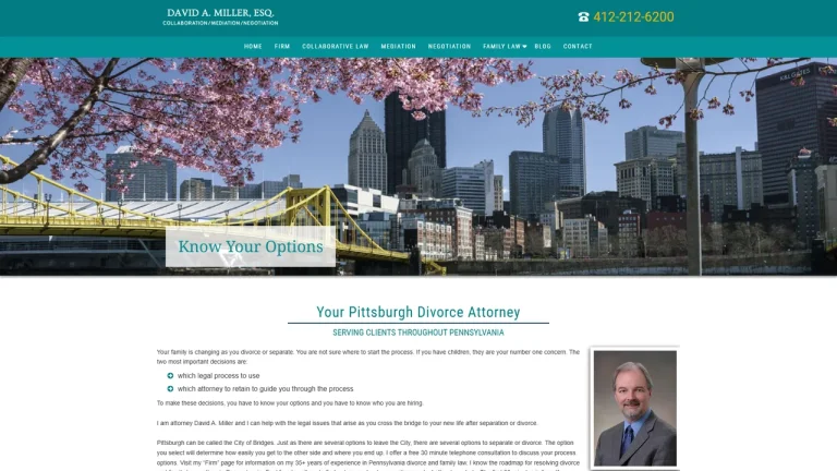 David Miller Law Offices - Pittsburgh, PA - Attorney in Pittsburgh