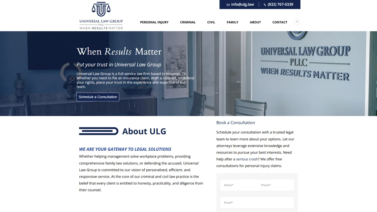 Universal Law Group, PLLC - Houston, TX office in Houston, Texas