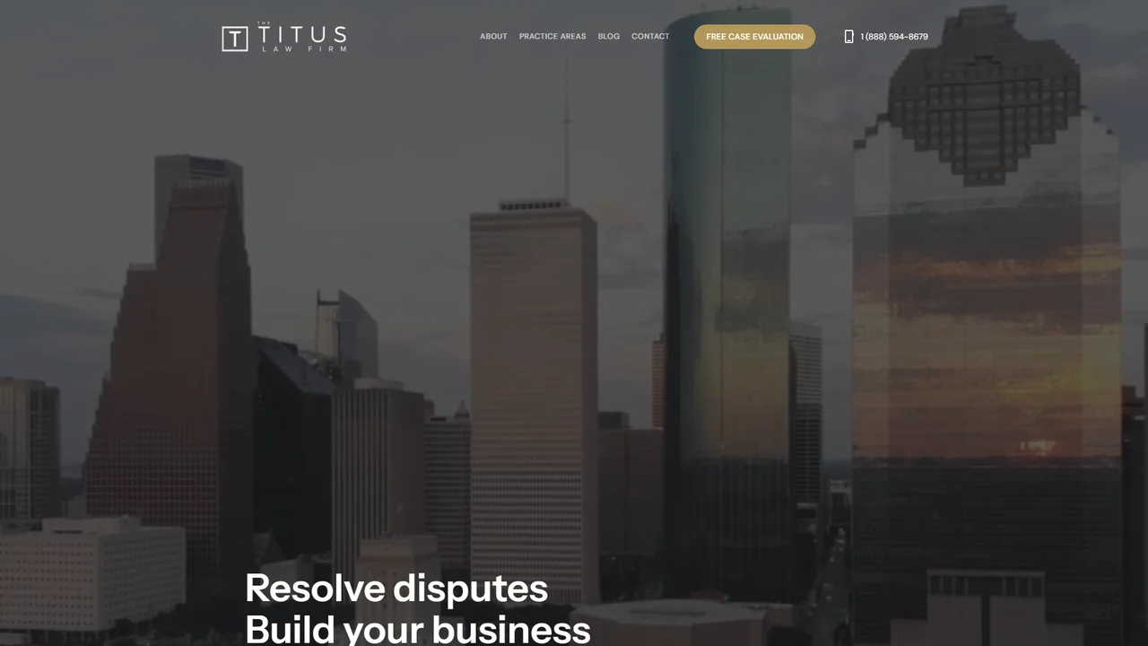The Titus Law Firm - Houston, TX office in Houston, Texas