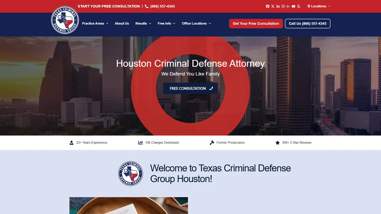 Texas Criminal Defense Group - Houston, TX office in Houston, Texas
