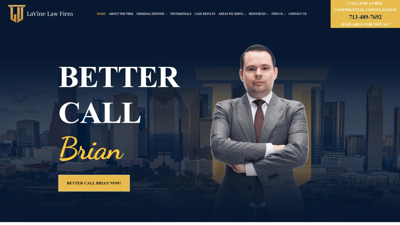 LaVine Law Firm Criminal Defense Lawyers - Houston, TX office in Houston, Texas