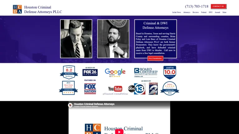 Houston Criminal Defense Attorneys PLLC - Houston, TX - Attorney in Houston