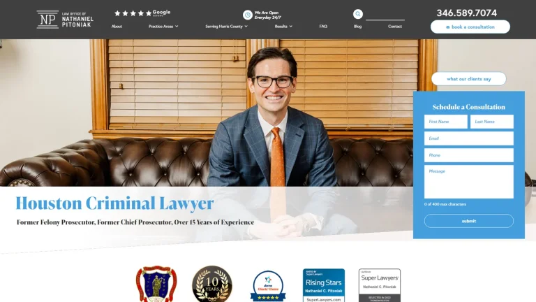 Law Office of Nathaniel Pitoniak - Houston, TX - Attorney in Houston
