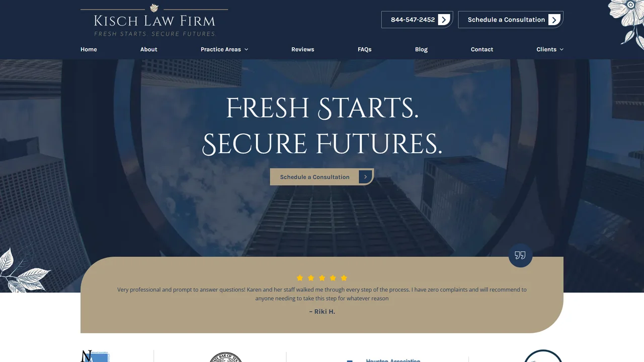 Kisch Law Firm - Houston, TX office in Houston, Texas