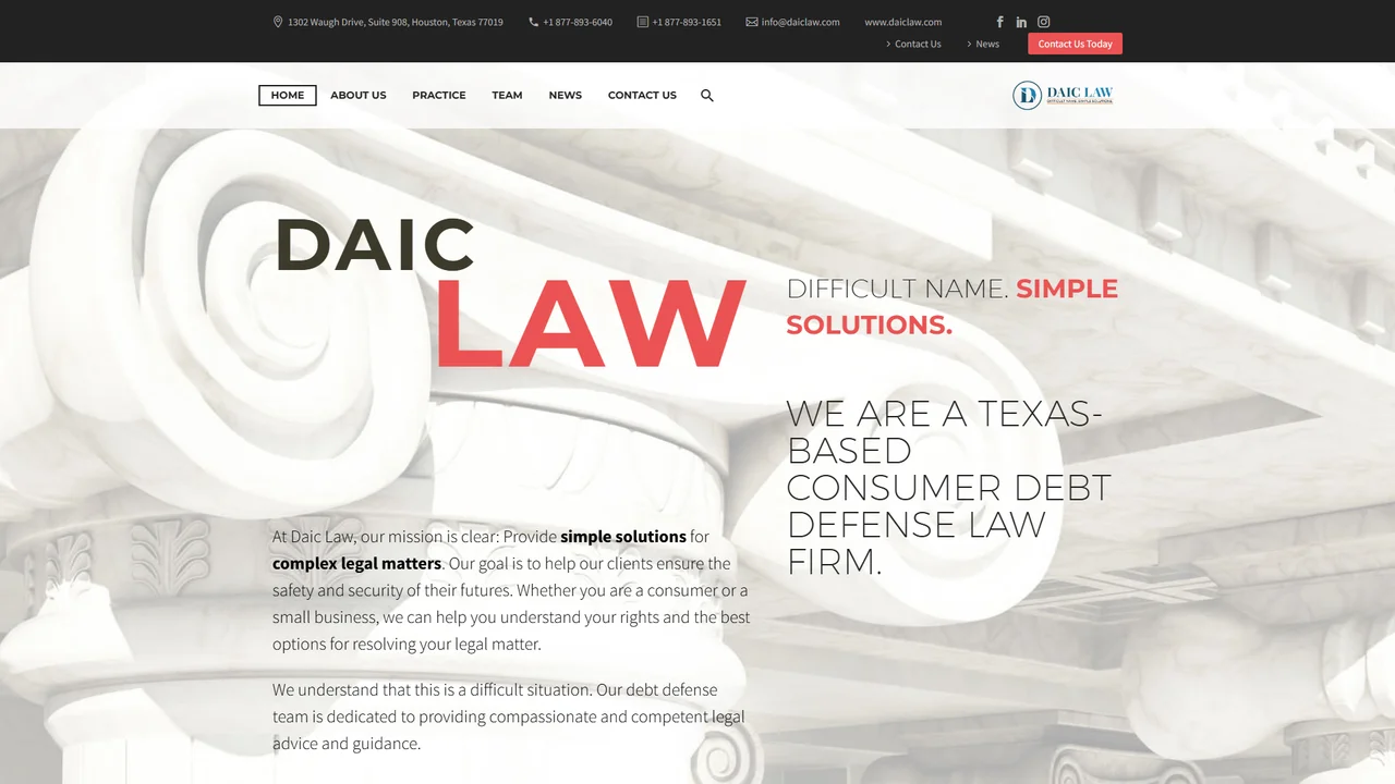 Daic Law - Houston, TX office in Houston, Texas