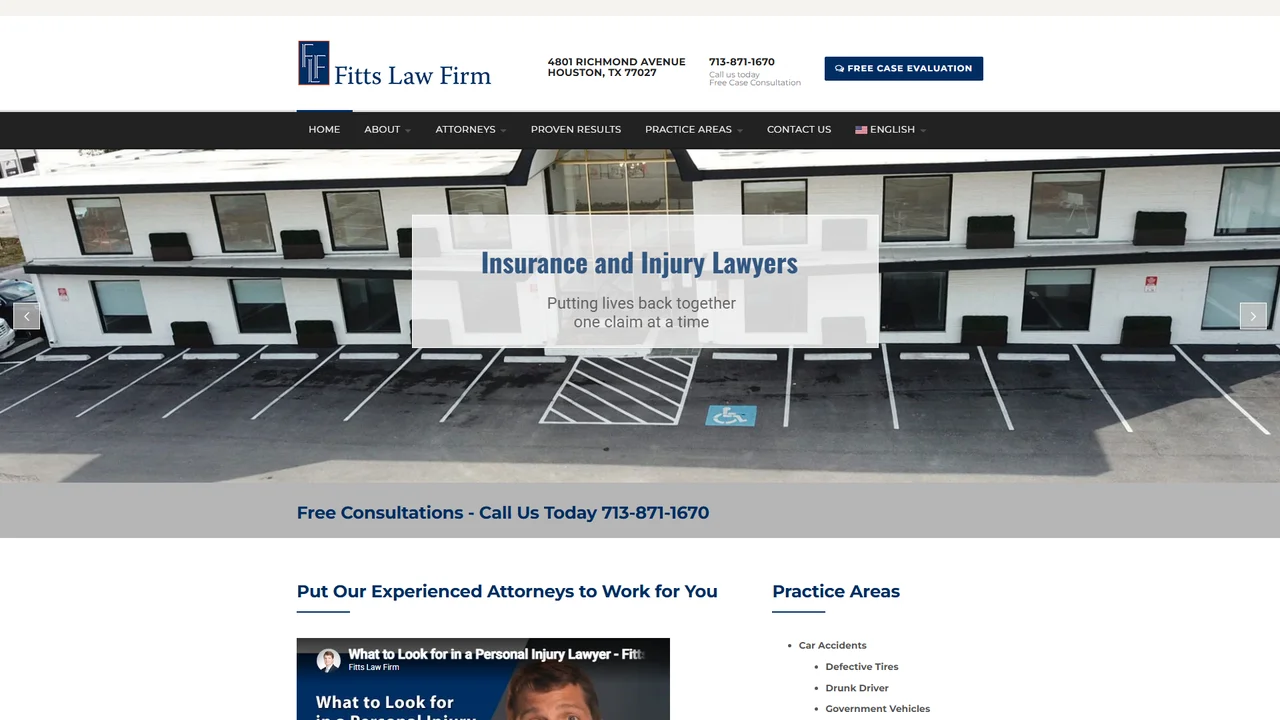 Fitts Law Firm, PLLC - Houston, TX office in Houston, Texas