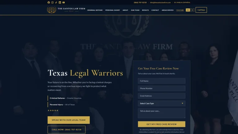 The Santos Law Firm - Houston, TX - Attorney in Houston
