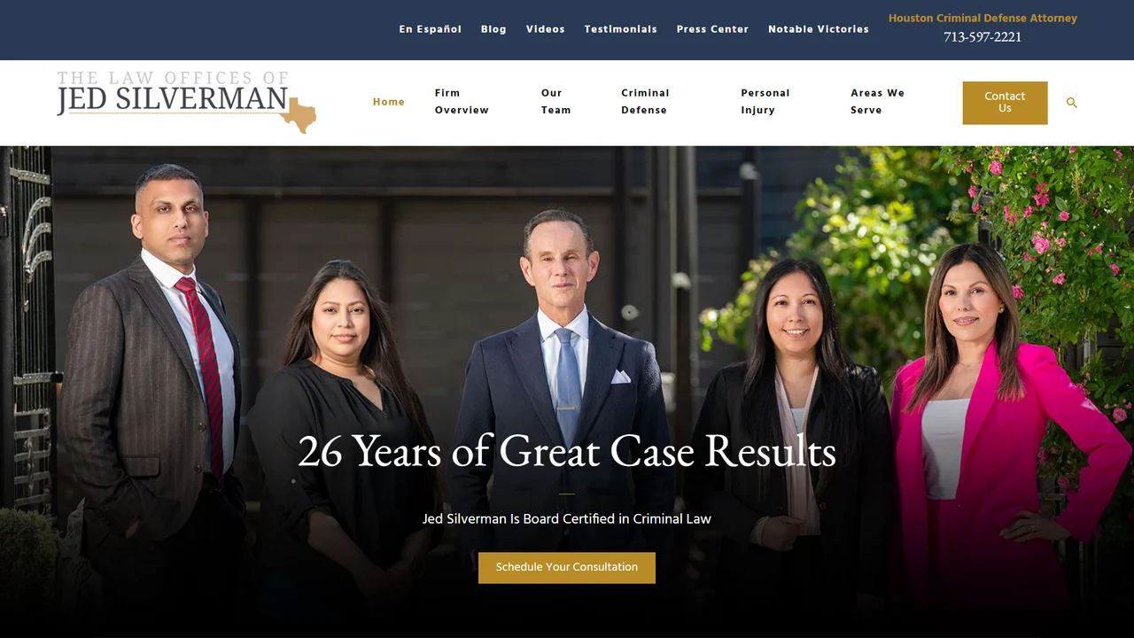 The Law Offices of Jed Silverman - Houston, TX office in Houston, Texas
