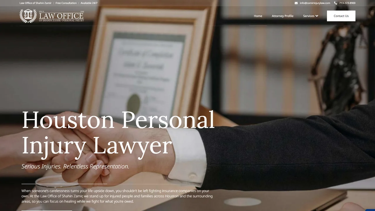 The Law Office of Shahin Zamir - Houston, TX office in Houston, Texas