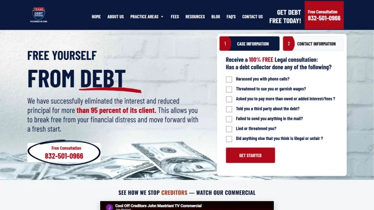Texas Debt Defense - Houston, TX - Attorney in Houston