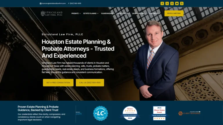 Strickland Law Firm, PLLC - Houston, TX - Attorney in Houston