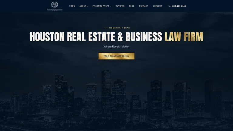Texas Real Estate and Business Law Firm PLLC - Houston, TX - Attorney in Houston