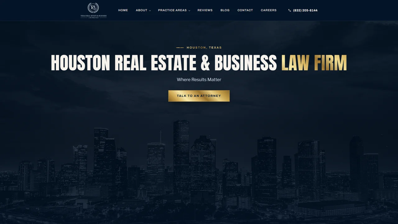 Texas Real Estate and Business Law Firm PLLC - Houston, TX office in Houston, Texas