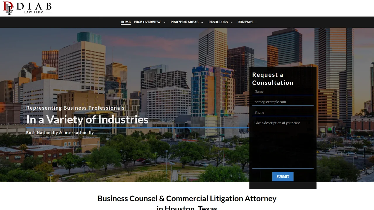 Diab Law Firm, PLLC - Houston, TX office in Houston, Texas