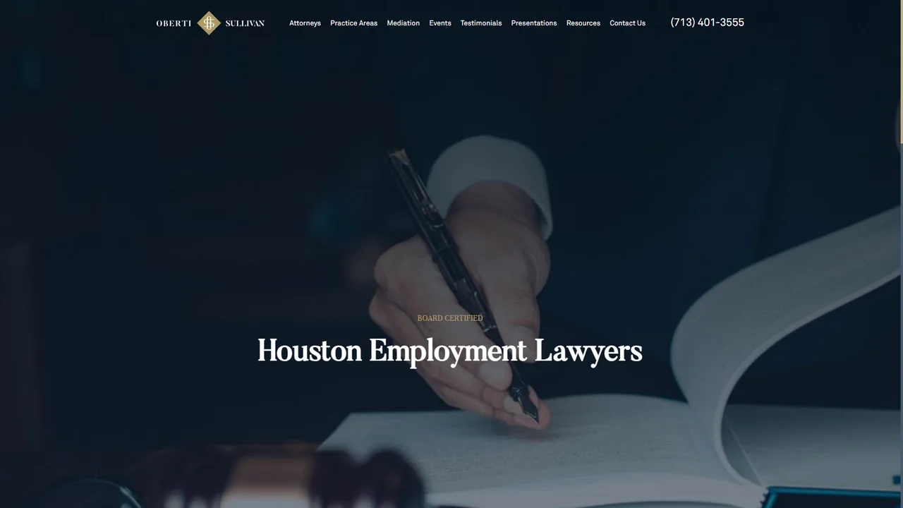 Oberti Sullivan LLP - Houston, TX office in Houston, Texas