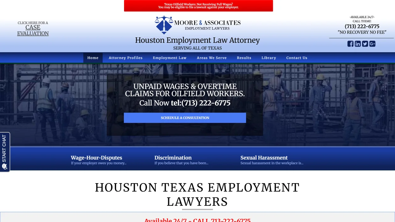 Moore and Associates - Houston, TX office in Houston, Texas