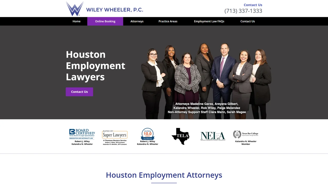 Wiley Wheeler, P.C. - Houston, TX office in Houston, Texas