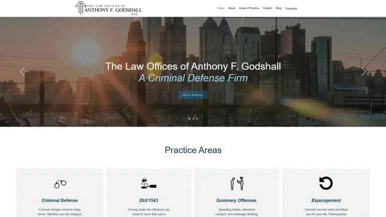 The Law Offices of Anthony F. Godshall - Philadelphia, PA - Attorney in Philadelphia