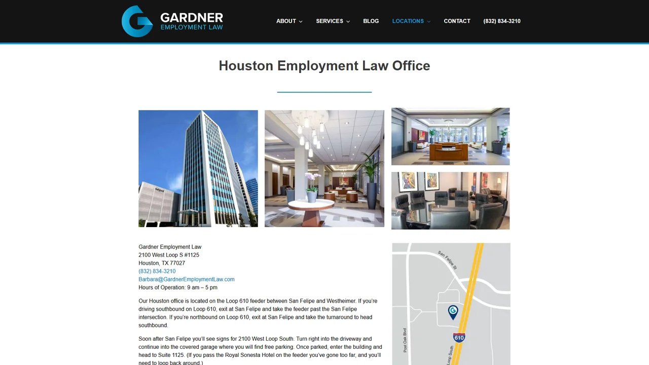 Gardner Employment Law - Houston, TX office in Houston, Texas