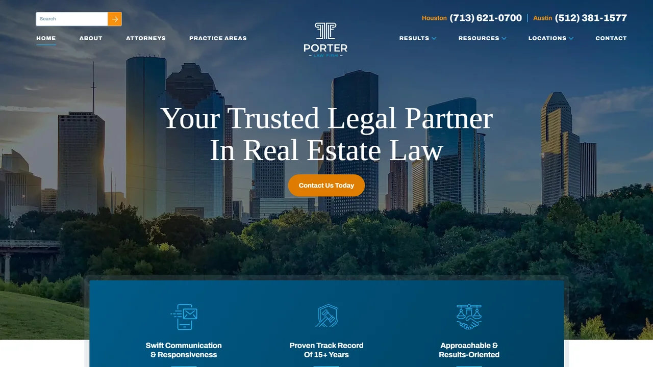 Porter Law Firm - Houston, TX office in Houston, Texas