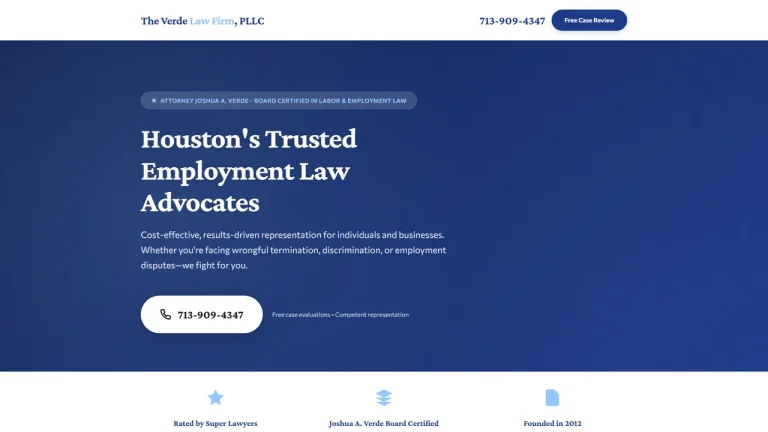 The Verde Law Firm, PLLC - Houston, TX - Attorney in Houston