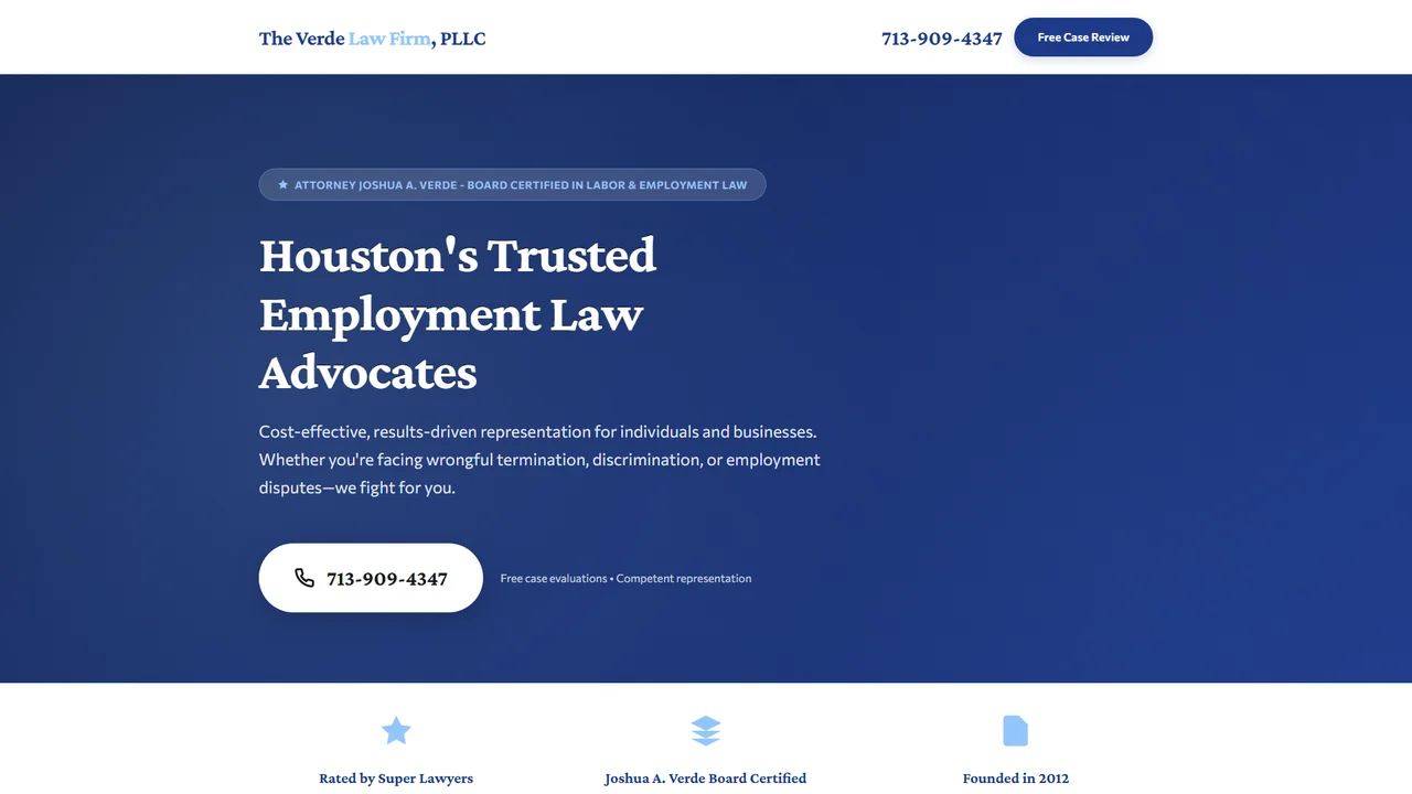 The Verde Law Firm, PLLC - Houston, TX office in Houston, Texas