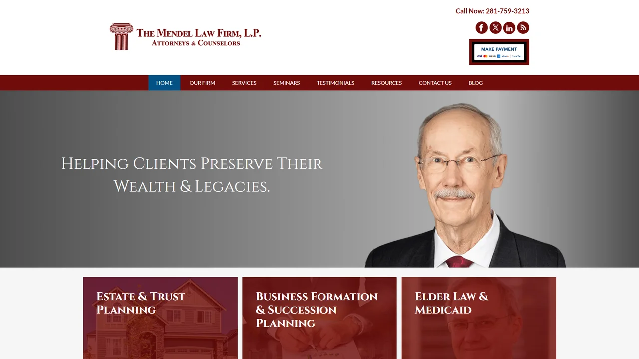 The Mendel Law Firm, L.P. - Houston, TX office in Houston, Texas