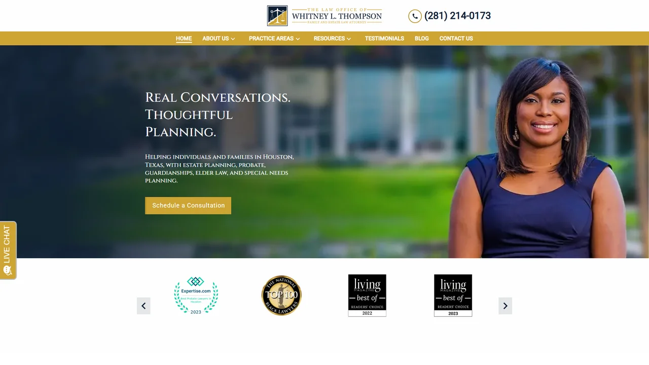 The Law Office of Whitney L. Thompson, PLLC - Houston, TX office in Houston, Texas