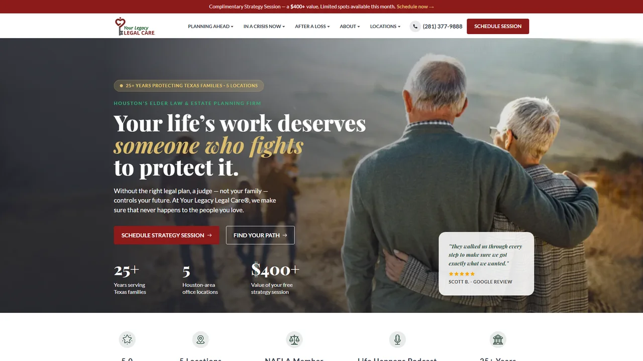 Your Legacy Legal Care® - Houston, TX office in Houston, Texas