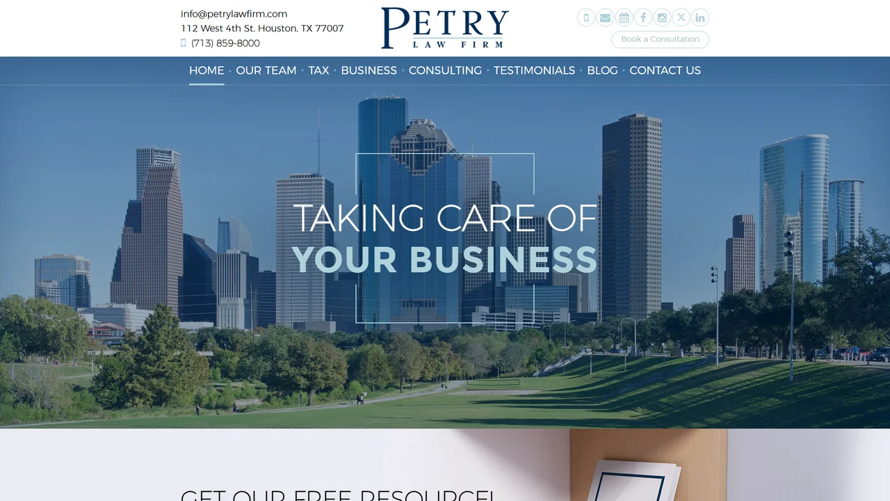 Petry Law Firm - Houston, TX office in Houston, Texas
