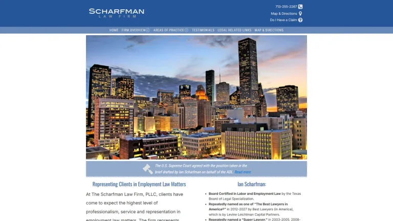 The Scharfman Law Firm PLLC - Houston, TX - Attorney in Houston