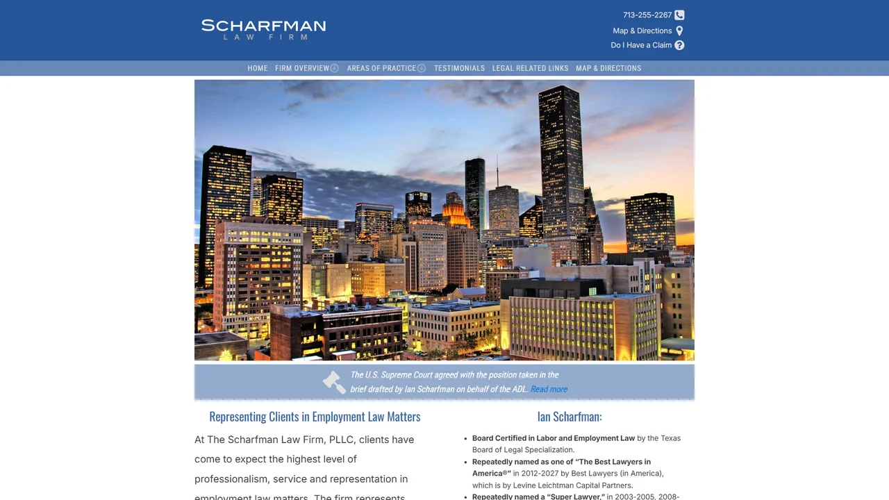 The Scharfman Law Firm PLLC - Houston, TX office in Houston, Texas