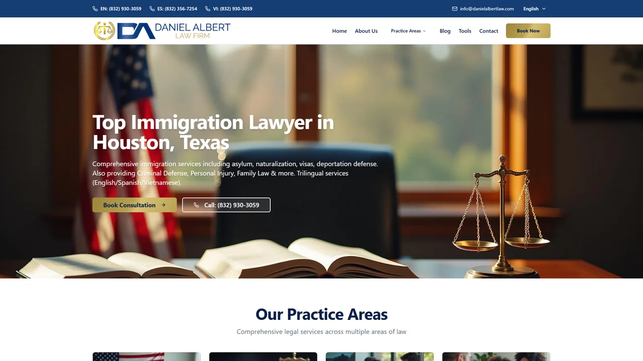 Daniel Albert Law Firm - Houston, TX office in Houston, Texas