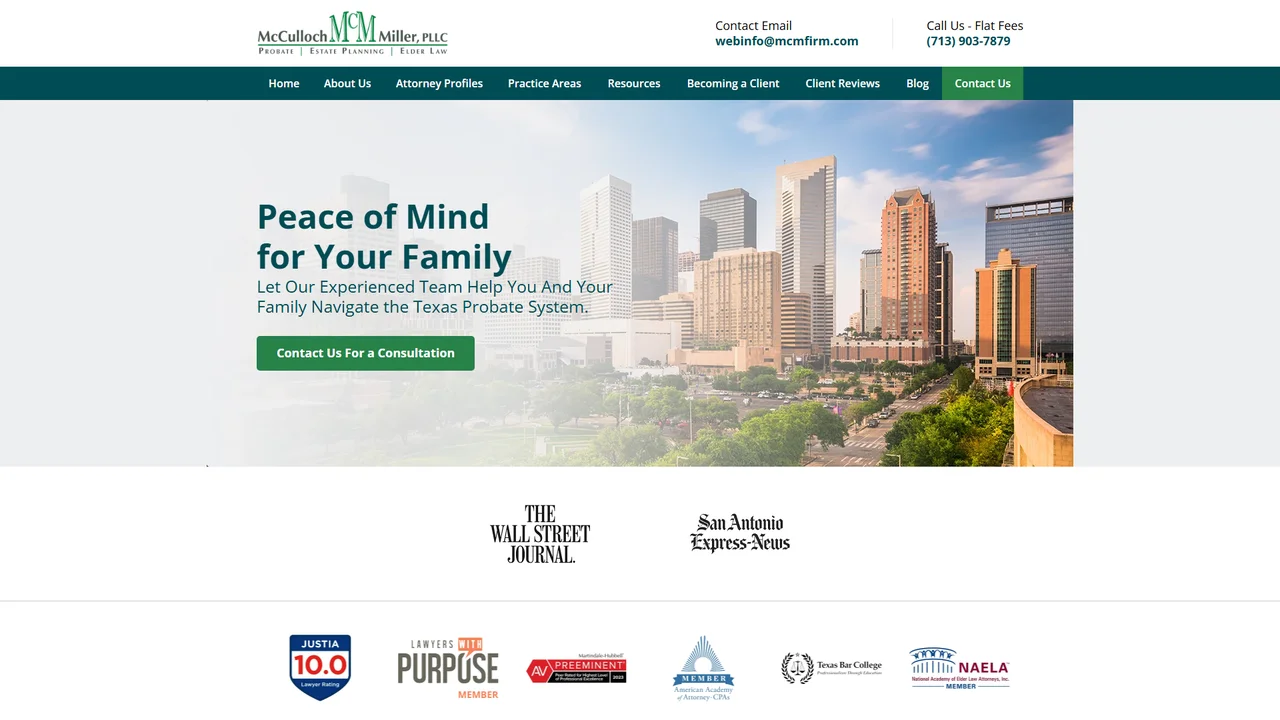 McCulloch & Miller, PLLC - Houston, TX office in Houston, Texas