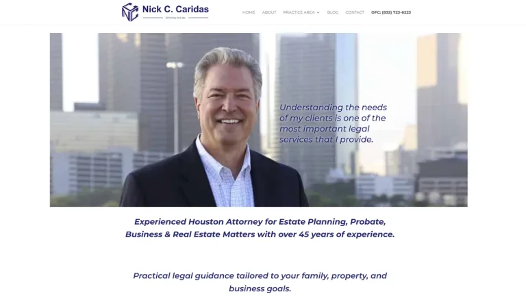 Nick C. Caridas, Attorney - Houston, TX - Attorney in Houston