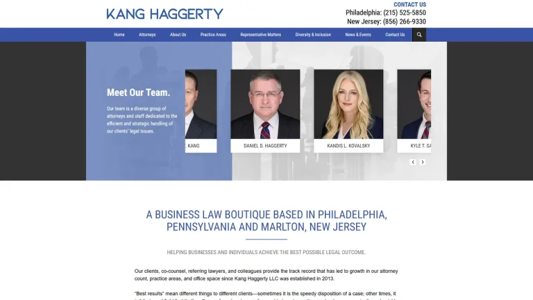 Kang Haggerty LLC - Philadelphia, PA - Attorney in Philadelphia
