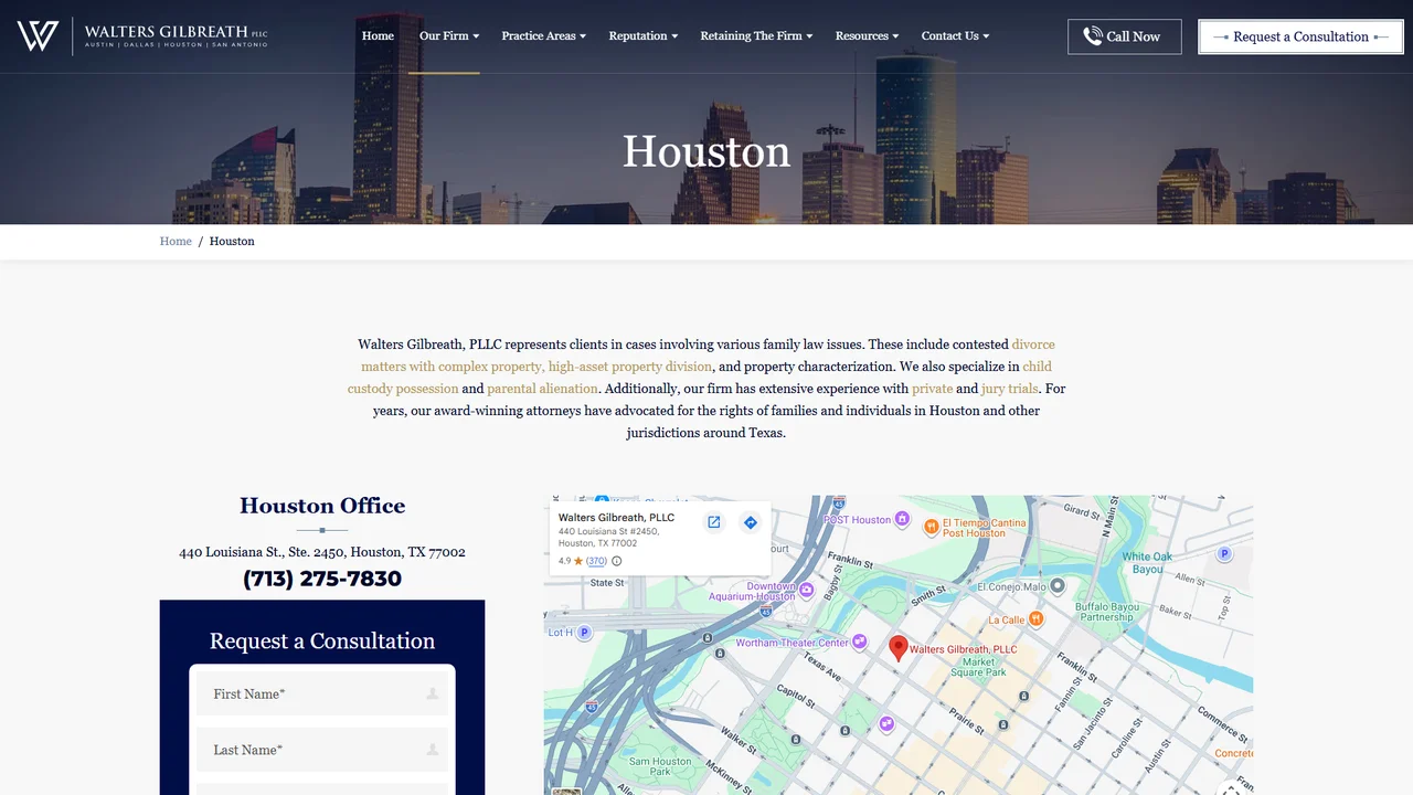 Walters Gilbreath, PLLC - Houston, TX office in Houston, Texas