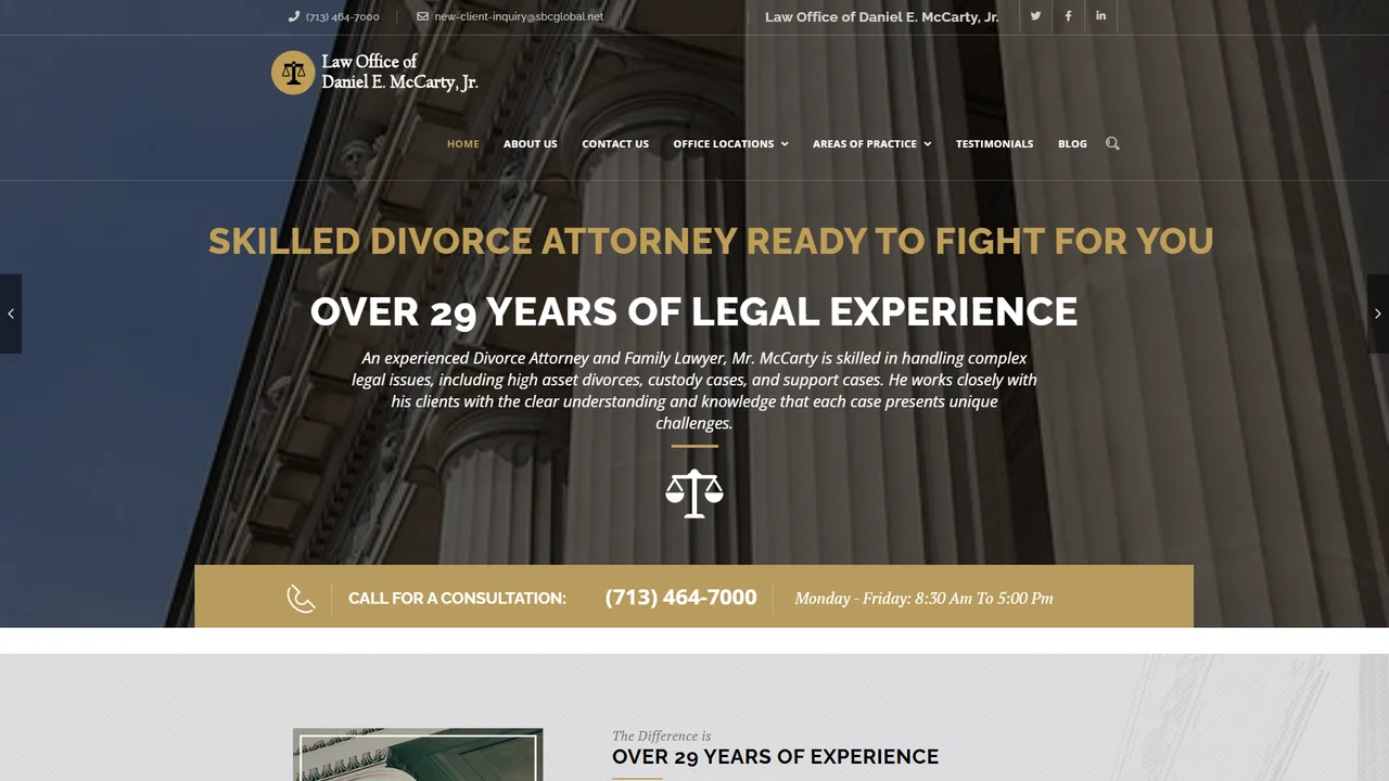 Law Office of Daniel E. McCarty Jr. - Houston, TX office in Houston, Texas