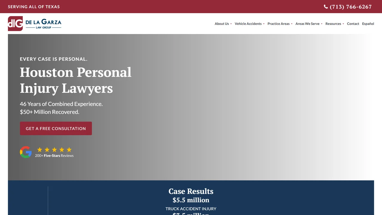 The de la Garza Law Group - Houston, TX office in Houston, Texas