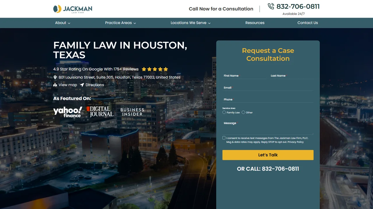 The Jackman Law Firm - Houston, TX office in Houston, Texas