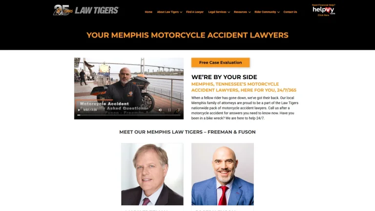 Law Tigers Motorcycle Lawyers Memphis - Memphis, TN - Attorney in Memphis