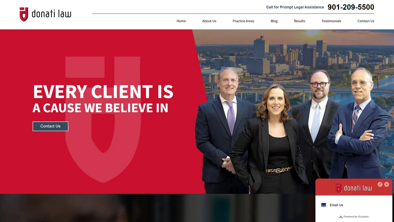 Donati Law, PLLC Memphis - Memphis, TN office in Memphis, Tennessee