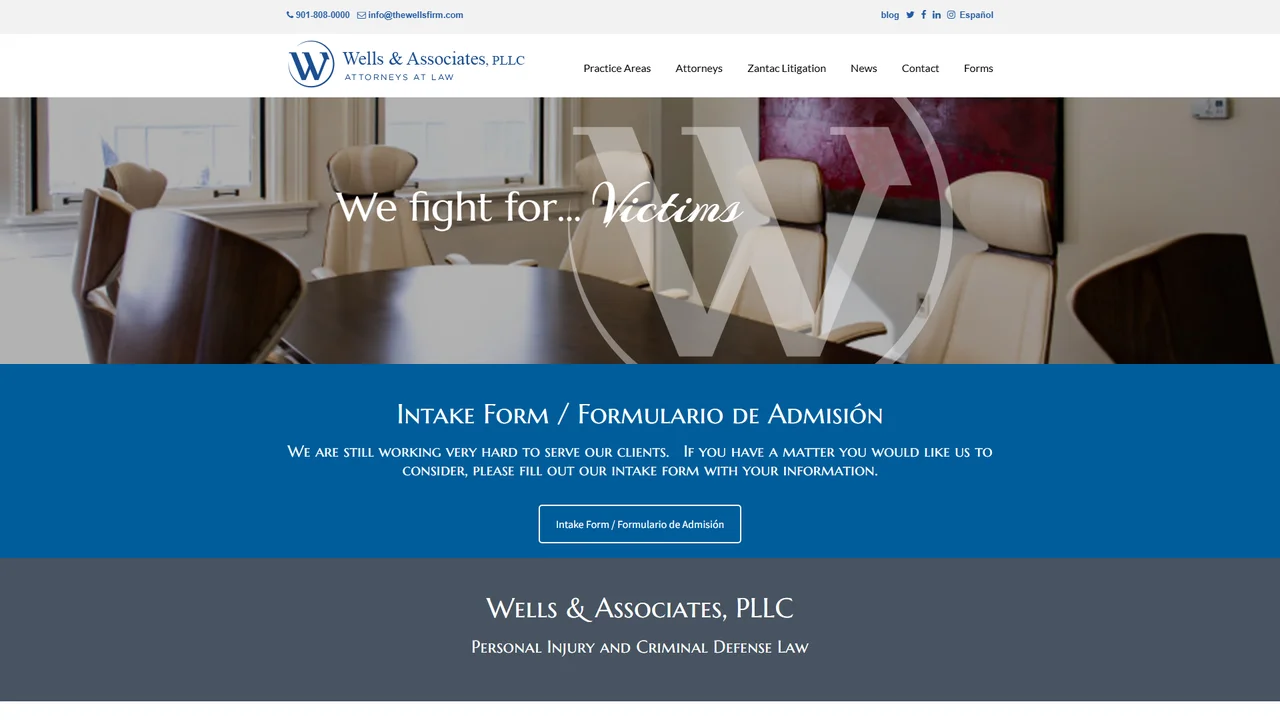 Wells & Associates, PLLC - Memphis, TN office in Memphis, Tennessee